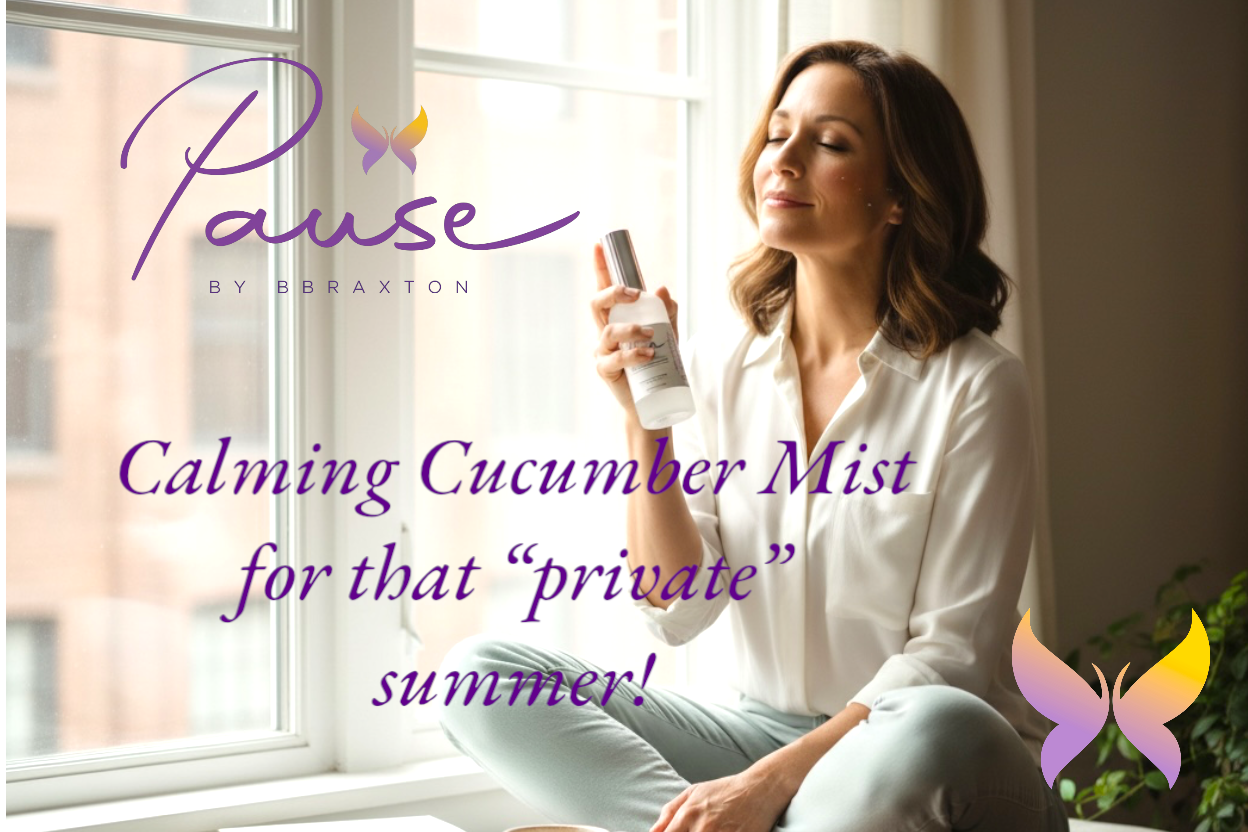 PAUSE Small Menopause Travel Case - Compact Purse-Size Relief Kit | PAUSE by BBRAXTON"