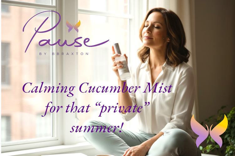 PAUSE Small Menopause Travel Case - Compact Purse-Size Relief Kit | PAUSE by BBRAXTON"